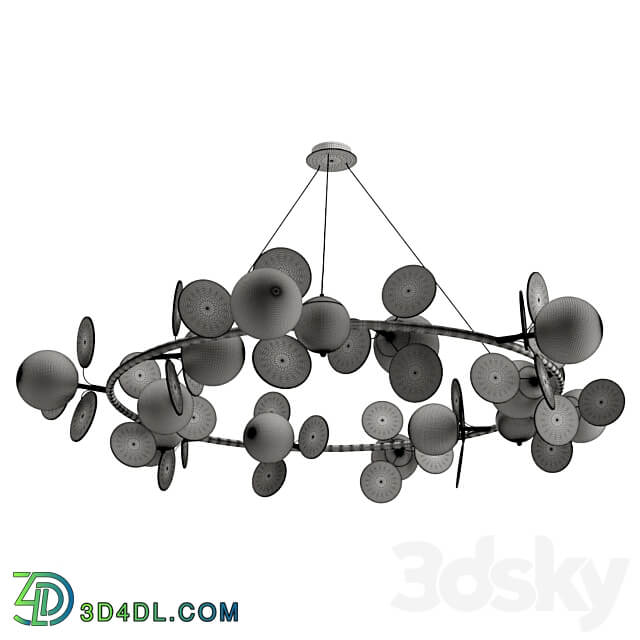 Pendant chandelier Bliss 2771 12P Favorite light F promo Pendant light 3D Models 3DSKY