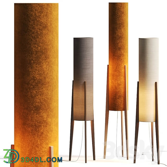 Rocket Floor Lamps 3D Models 3DSKY