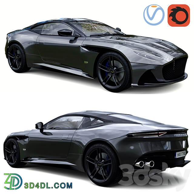 Aston martin dbs superleggera 3D Models 3DSKY