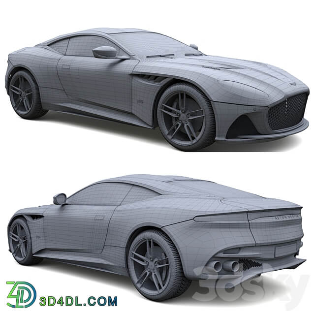 Aston martin dbs superleggera 3D Models 3DSKY