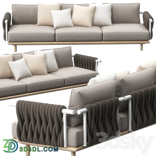 Eden sofa by Roda 3D Models 3DSKY