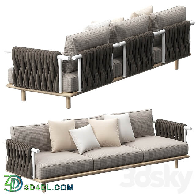 Eden sofa by Roda 3D Models 3DSKY