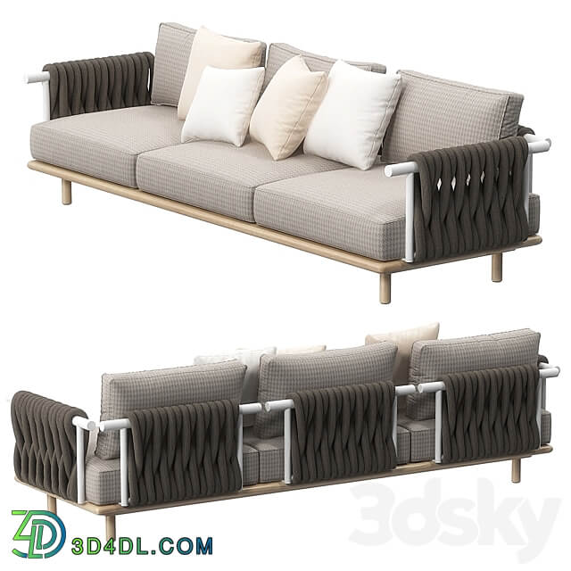 Eden sofa by Roda 3D Models 3DSKY