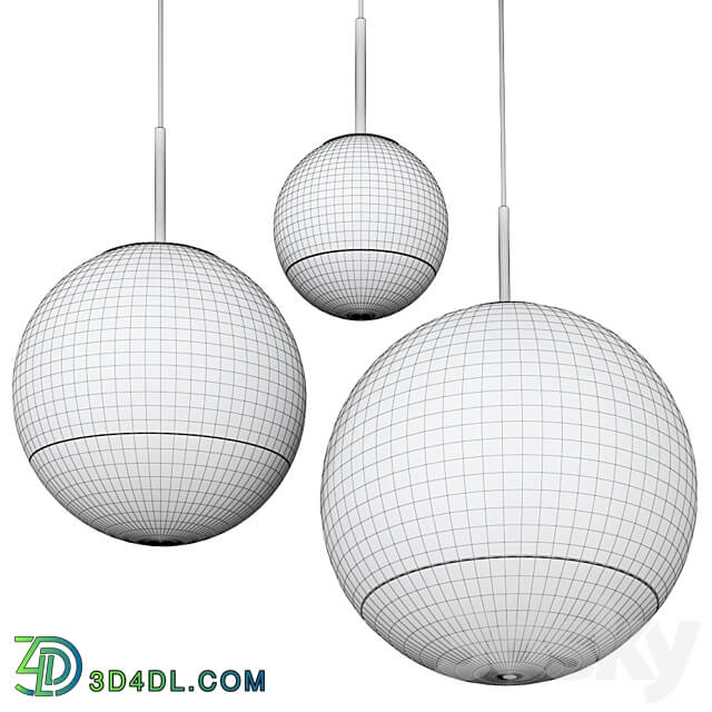 Mirror Ball by Tom Dixon Pendant Lamp Pendant light 3D Models 3DSKY