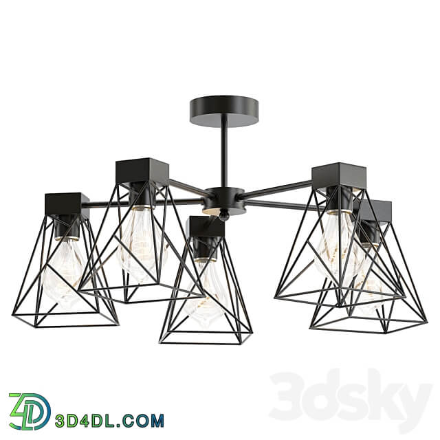 70107 Pendant light 3D Models 3DSKY