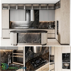 kitchen modern47 Kitchen 3D Models 3DSKY 