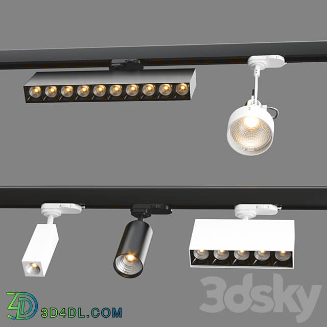 AQFORM TRACK LIGHT COLLECTION 3D Models 3DSKY