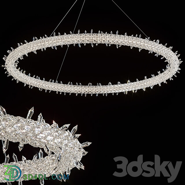 Chandelier Lorenza by GLCrystal d100cm Pendant light 3D Models 3DSKY