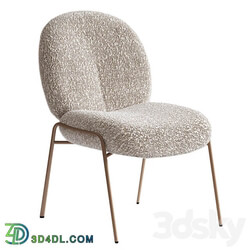 Freifrau NANA Upholstered fabric chair 3D Models 3DSKY 