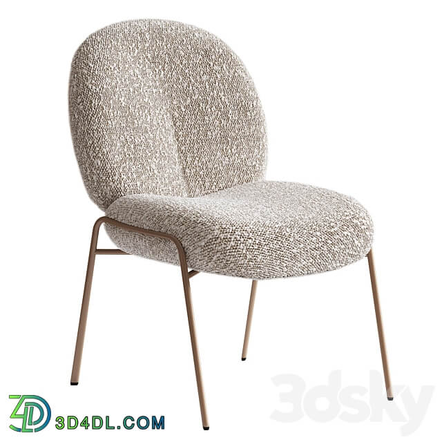 Freifrau NANA Upholstered fabric chair 3D Models 3DSKY