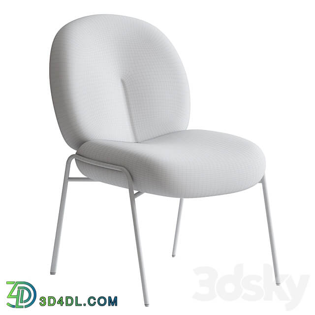 Freifrau NANA Upholstered fabric chair 3D Models 3DSKY