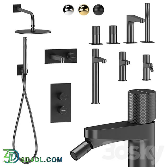 Omnires Contour Faucet 3D Models 3DSKY