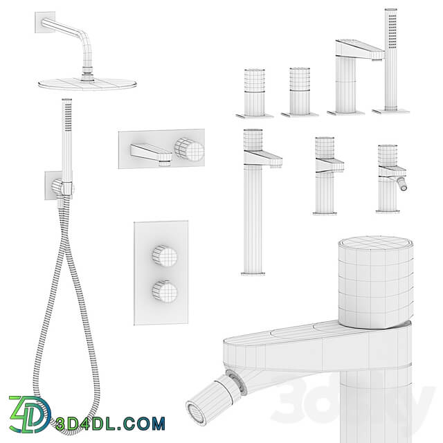 Omnires Contour Faucet 3D Models 3DSKY