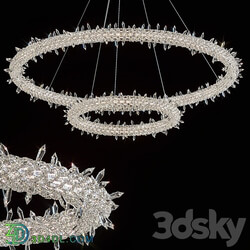 Hanging chandelier Lorenza by GLCrystal d80 40cm Pendant light 3D Models 3DSKY 