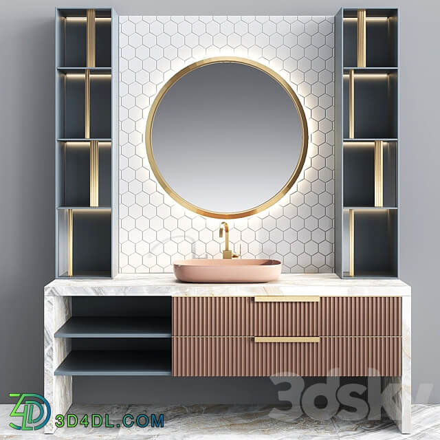 Bathroom Set BS32 3D Models 3DSKY