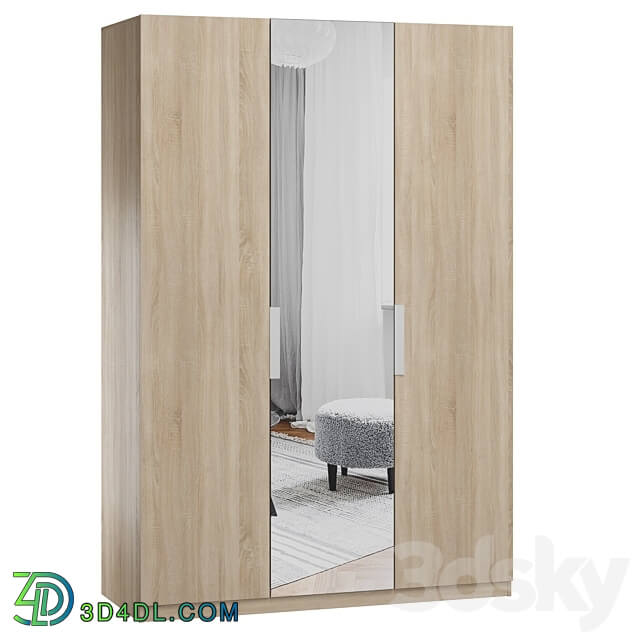 wardrobe CAREN Wardrobe Display cabinets 3D Models 3DSKY