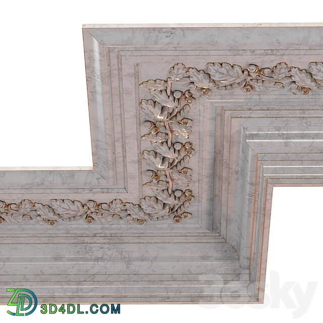 Decorative molding 03 3D Models 3DSKY