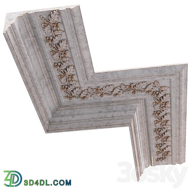 Decorative molding 03 3D Models 3DSKY