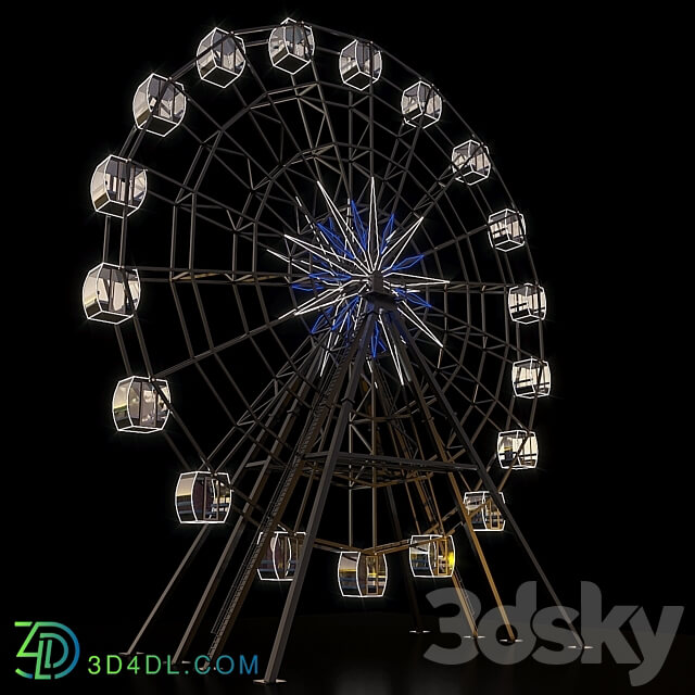 Ferris wheel Other 3D Models 3DSKY