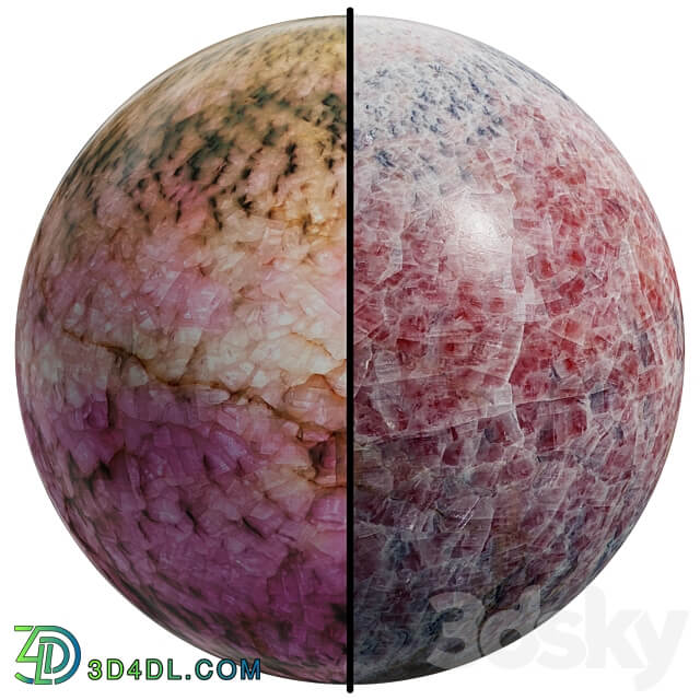 FB38 onyx pink diamond marble 2 Mat 80192 4096 3D Models