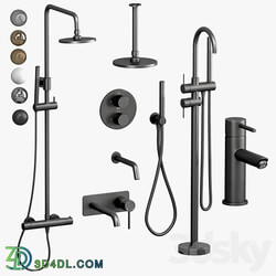 Faucets and shower sets Lusso set 2 Faucet 3D Models 3DSKY 