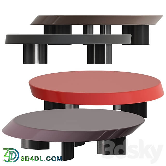 ACCORDO Coffee Table by Cassina 3D Models 3DSKY