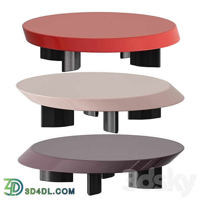 ACCORDO Coffee Table by Cassina 3D Models 3DSKY