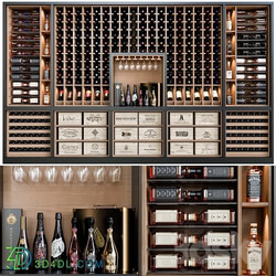 wine cellar 02 3D Models 3DSKY 