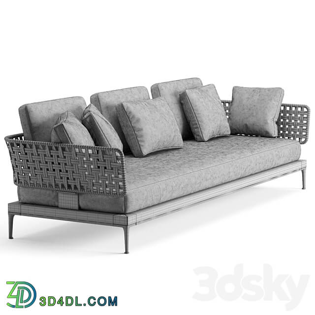 Minotti Patio 3D Models 3DSKY