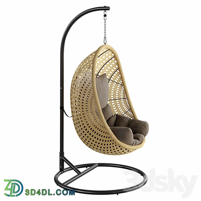 Hanging chair Cira 3D Models 3DSKY