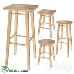 stools SMKA 3D Models 