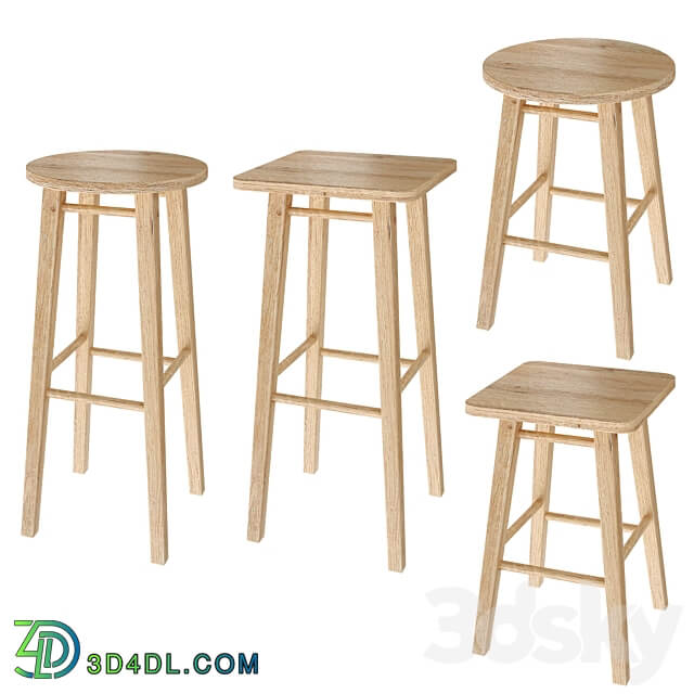 stools SMKA 3D Models