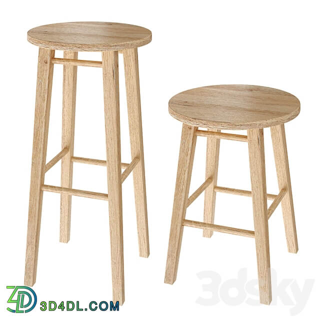 stools SMKA 3D Models