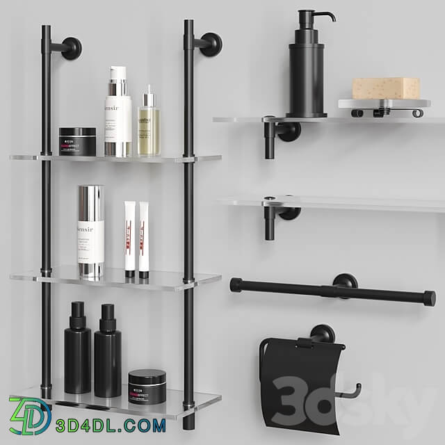 Bathroom accessories BERTOCCI Cinquecento 3D Models 3DSKY