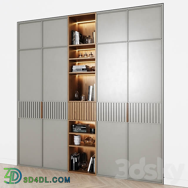 Contemporary Wardrobes 36 Wardrobe Display cabinets 3D Models 3DSKY