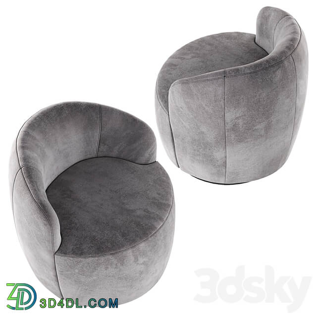 JYSK BOESLUNDE swivel armchair 3D Models 3DSKY