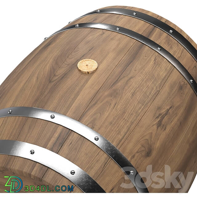 Barrel Miscellaneous 3D Models 3DSKY