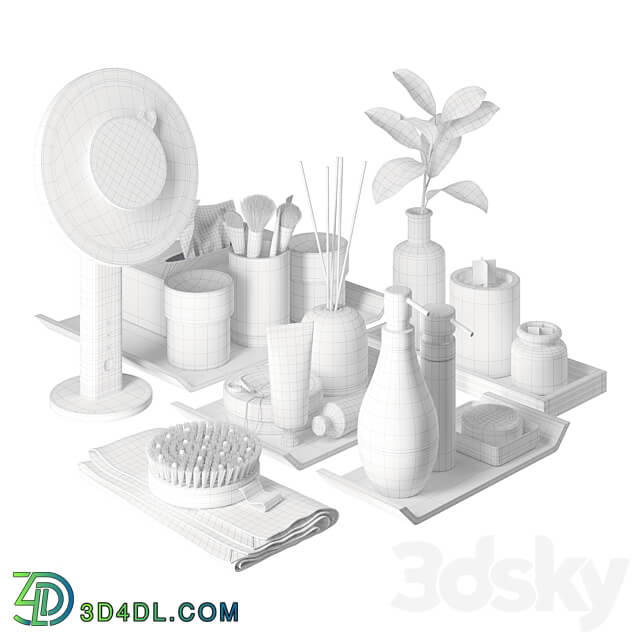 Blomus bath trays 3D Models 3DSKY