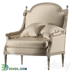 kosovart louis armchair 3D Models 3DSKY 