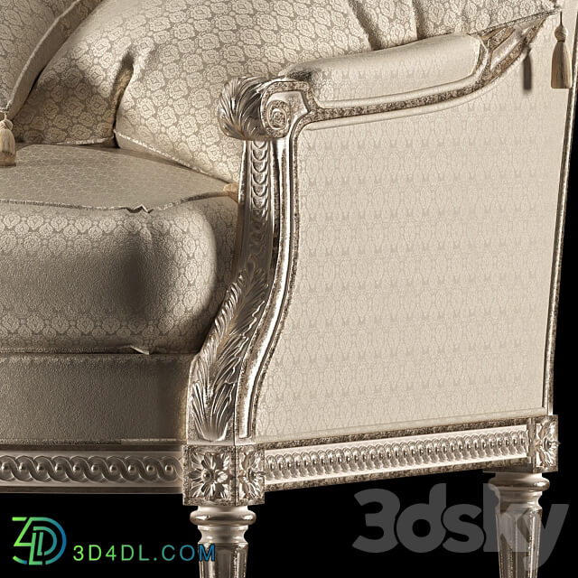 kosovart louis armchair 3D Models 3DSKY