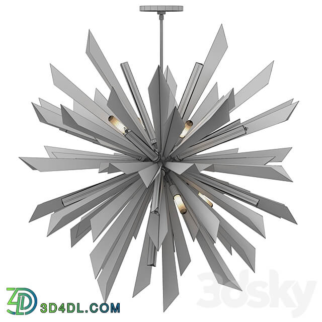 WALDORF LARGE CHANDELIER Pendant light 3D Models 3DSKY