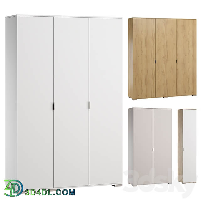 wardrobe STELLA 2 Wardrobe Display cabinets 3D Models