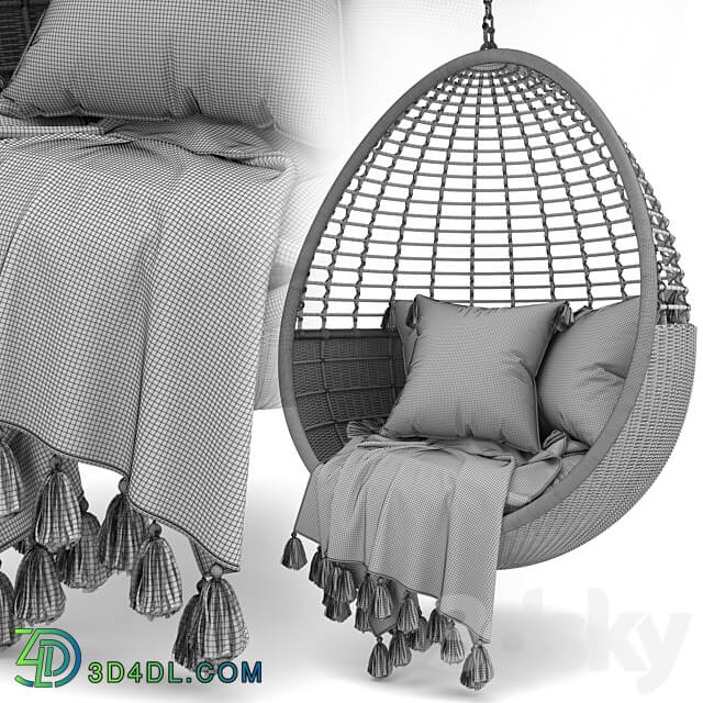 POD HANGING OUTDOO CHAIR Other 3D Models