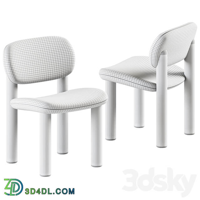 Chair Tottori Driade 3D Models