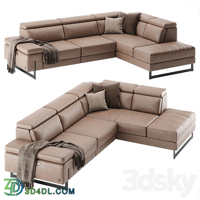 Egoitaliano CANDICE corner sofa 3D Models