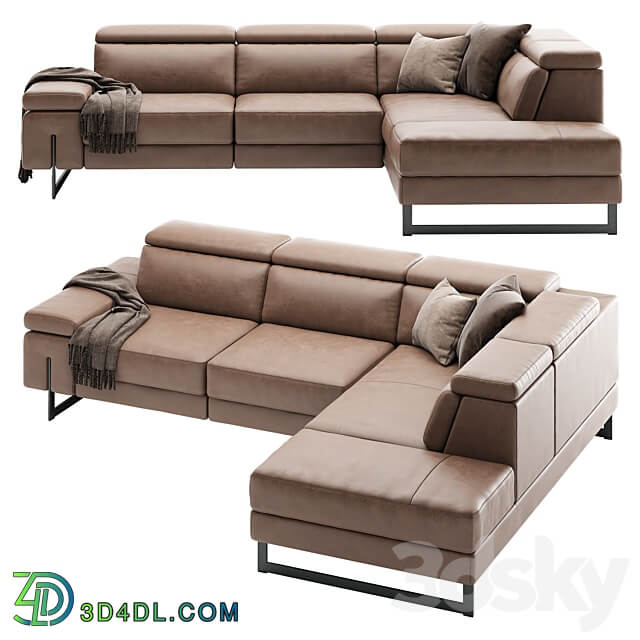 Egoitaliano CANDICE corner sofa 3D Models