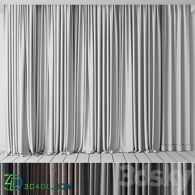 Hadi Curtains 50 3D Models