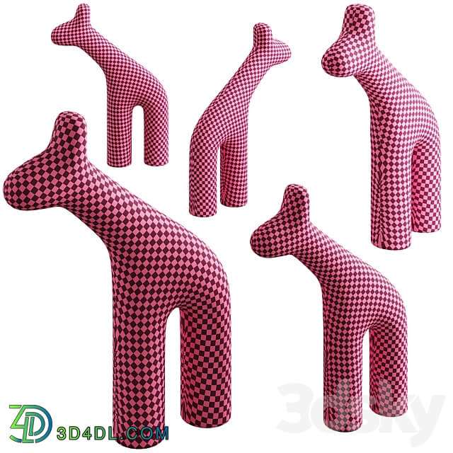 099 Plust RAFFA Polyethylene sculptures 3D Models