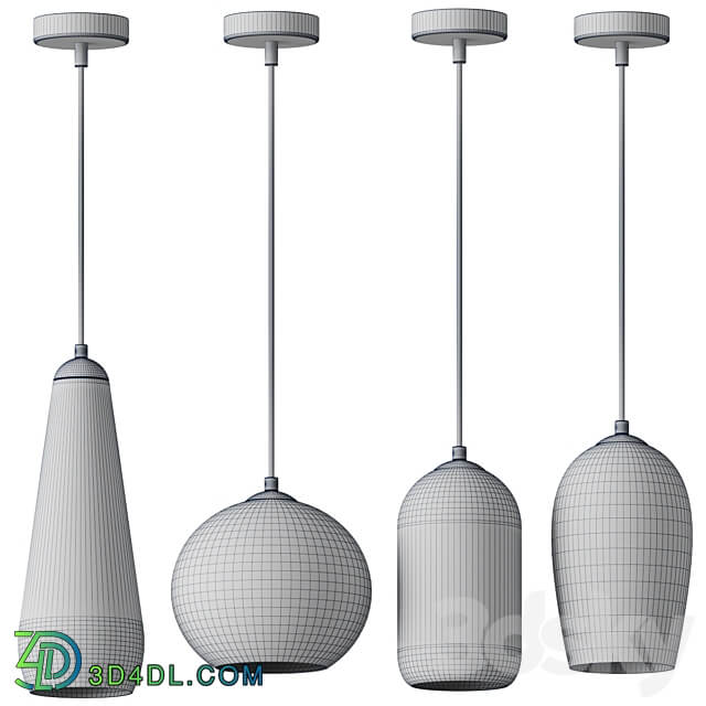 Odeon Light Lostar Pendant Pendant light 3D Models