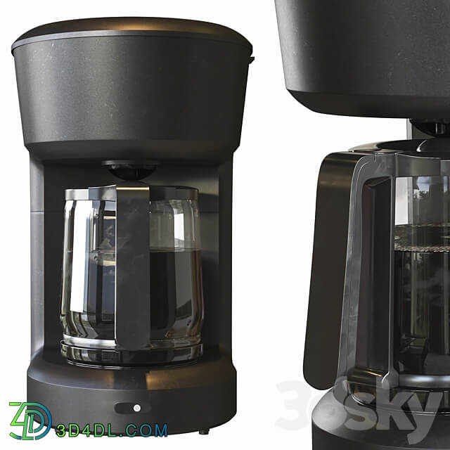 Set of Mr Coffee Machine 3D Models